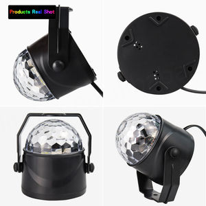 Luces de Fiesta Mini USB RGB de 5V, Luz Láser de Escenario, Luz de Discoteca, Lámpara Giratoria de Colores para KTV - Product Image 4