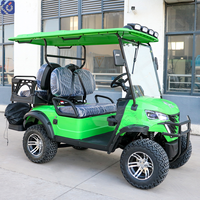 Voiturette de golf tout-terrain 4 places CAMP, véhicule tout-terrain à essence pour la chasse