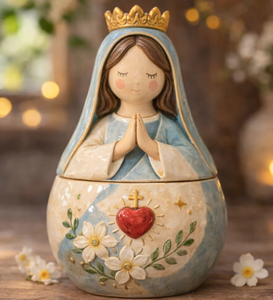 Nuevo Molde de Resina Hecho a Mano para Adornos de Ángel Jesús, Adorable Regalo de Bautizo, Recuerdo, Figuras de Rosario, Decoración del Hogar - Product Image 1