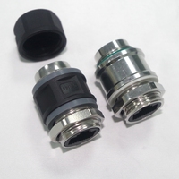 Handa HD 8Pin geschirmtes Signal Doppel buchse RJ45-Anschluss Wasserdichter Ethernet-Solar kabel anschluss IP67