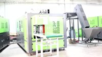 Máquina Sopladora de Botellas Automática de Alta Velocidad con Control PLC de Precisión para Botellas de PET/PP/PC/PE para Cosméticos, 380V