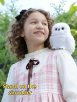 Costume de mascotte en peluche pour enfants, personnage de dessin animé amusant, poupée Ai Plus pour Halloween, festival et événements