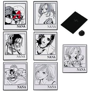 Chica de dibujos animados Anime <span class=keywords><strong>NANA</strong></span> Broches de metal Esmalte Pin de solapa - Product Image 2