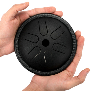 Nouveauté : Mini tambour à langue en acier de 5,5 pouces, tambour de poche, 6 notes, gamme pentatonique C, multicolore - Product Image 5