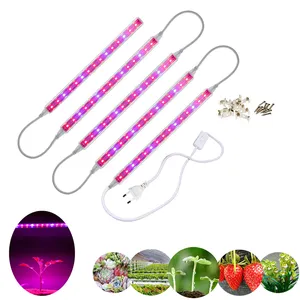 พืชไฟ LED เต็มสเปกตรัมเติบโตไฟ T5 Grow หลอดขนาด 2ft 4ft สําหรับแนวตั้งฟาร์มไฮโดรโปนิกส์, เต็นท์เติบโต, เรือนกระจก