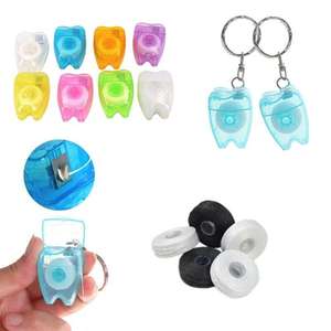 Paquet de fil interdentaire Cool Mint Enlèvement efficace de la <span class=keywords><strong>plaque</strong></span> Dents Protection des gencives Résistant aux déchiqueter Fresh-Breath Dental Floss Pick - Product Image 3