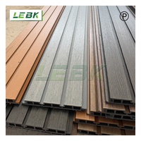 Panneau mural extérieur WPC personnalisable, coextrusion, imperméable, résistant aux UV, revêtement de façade, panneau mural de 10 pieds pour l'extérieur des bâtiments