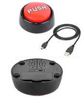 Botón de sonido grabable habilitado para USB Caja de música personalizada Segmento musical programable 29 años Batería de plástico de fábrica OEM/ODM