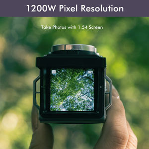 Mini <span class=keywords><strong>Fotocamera</strong></span> Digitale Retrò CHUZHAO Schermo da 1,54 pollici Video 1080p e Foto da 12MP Compatta Vintage Portatile con Luci <span class=keywords><strong>Flash</strong></span> Idea Regalo di Compleanno - Product Image 2