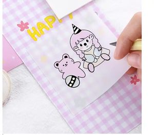 Transparent Sticky <b>Notes</b> Clear Waterproof Self-Adhesive Translucent Sticky <b>Note</b> Pads for <b>Books</b> Annotation School Office - Product Image 3