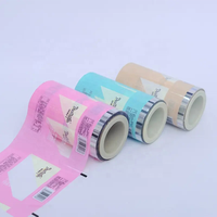 Impression par gravure Film d'emballage alimentaire Sachet Emballage Film en rouleau métallisé laminé Sachet Film d'impression pour pain de collation