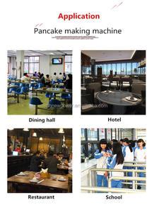 Presse à crêpes entièrement automatique en vente chaude Machine à gâteau de canard rôti machine à roti de haute qualité facile à utiliser - Product Image 3