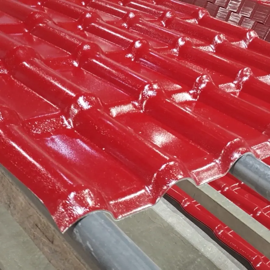 Building Materials Customized Color Upvc Roofing Sheets for House PVC Roof Material