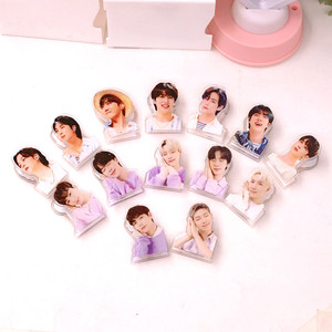 Bangtan-carpeta acrílica transparente para fotos de niños, productos de kpop, para JUNGKOOK <span class=keywords><strong>j</strong></span>-<span class=keywords><strong>hope</strong></span> JIMIN SUGA V JIN <span class=keywords><strong>RM</strong></span> - Product Image 1