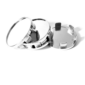 Cache-moyeu de roue de voiture CE28 TE37 66MM noir chromé avec emblème, cache-moyeu de roue personnalisé - Product Image 5