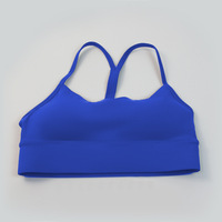Soutien-gorge de sport pour femmes pour Fitness Gym Utilisation Gilet de yoga avec double face Branding Beauty Back Sling Bra avec ceinture mince serrée