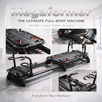 Machine de fitness durable MJD en alliage d'aluminium, équipement de studio pour projets commerciaux, OEM ODM, garantie 3 ans, Reformer Pilates