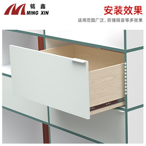 Ming Xin Furniture Felt <b>Pad</b> 8x2mm 10x2mm 11x2mm 15x2mm Self-adhesive Anti-collision For Cabinet Drawer - Product Image 1