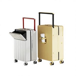 Maleta de Viaje GZ RTS con Barra de Arrastre Ancha, Maleta Inteligente de PC con Bolsillo Frontal, Maletas de Viaje Multifuncionales - Product Image 1