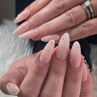 Pas de mal aux cadeaux personnalisés naturels Beaux faux ongles Impressions africaines Faux ongles
