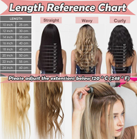 Extensions capillaires micro-boucles de haute qualité en gros, sans nœuds, sans perte, double épaisseur, extensions de cheveux humains à micro-liens