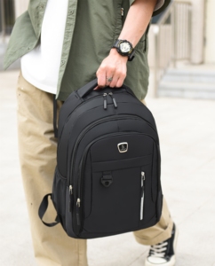 Sacs à dos scolaires et de voyage imperméables grande capacité personnalisés, très demandés, avec port USB et compartiment pour ordinateur portable, personnalisables avec logo - Product Image 5