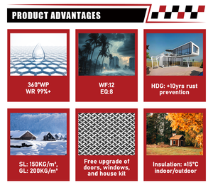 <span class=keywords><strong>Casa</strong></span> Cammi, Cápsula Espacial Móvil de Lujo, Villa Prefabricada de Acero Modular, Completamente Equipada <span class=keywords><strong>con</strong></span> Baño, Ecológica, <span class=keywords><strong>con</strong></span> Parque y Gimnasio - Product Image 5