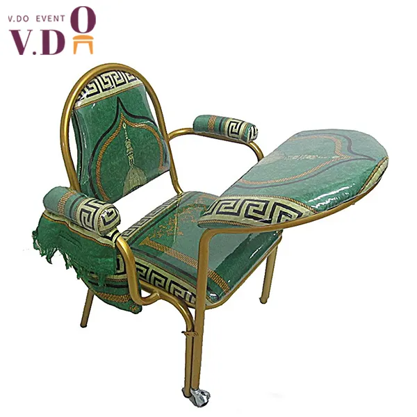 Vente en gros de chaise de meuble chaise de sanctuaire multifonctionnelle de haute qualité siège de chaise de prière musulmane en métal Islam