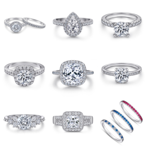 2025 thiết kế mới sterling bạc 925 đồ trang sức Cubic Zirconia ngăn chặn gỉ nhẫn cho phụ nữ - Product Image 2