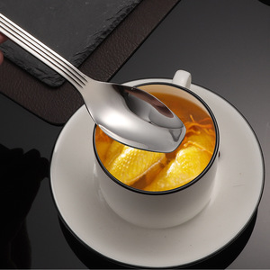 Ensemble de cuillères/fourchettes en acier inoxydable 304, design lanterne/guitare, fourchettes à dessert/soupe/fruits - Product Image 4