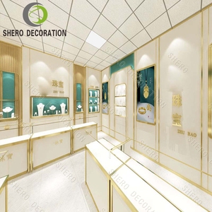 Vitrine de présentation de bijoux sur mesure, design moderne pour magasin de bijouterie - Product Image 5