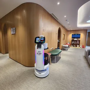 2024 new product human shape food delivery robot manufacture