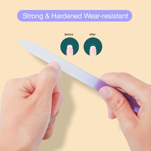Lima de Uñas de Vidrio Nano, Forma Recta, Duradera, Color Personalizado Profesional, Herramienta de Manicura y Pedicura - Product Image 3