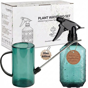Plant Watering <b>Set</b> 600ml <b>Spray</b> Bottle With Long Spout For Indoor Outdoor Gardening Balcony Use - Product Image 1