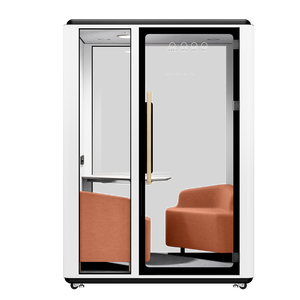 Đúc sẵn 2 người họp di động văn phòng gian hàng di động cách âm văn phòng Pod cho tư nhân cuộc gọi làm việc theo nhóm - Product Image 1