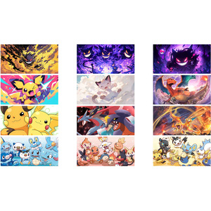 Carte de sculpture 3D en papier POKE, personnalisable, vente en gros, carte 3D sculptée, art <span class=keywords><strong>Pokémon</strong></span>, jeu de société, cadeau, carte <span class=keywords><strong>Pokémon</strong></span> - Product Image 5