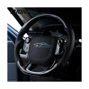 Volant en Fiber de carbone de haute qualité pour Range Rover <span class=keywords><strong>Velar</strong></span> <span class=keywords><strong>SVR</strong></span> L494 volant de voiture en Fiber de carbone - Product Image 1