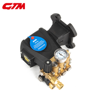 Bomba de Gasolina Eléctrica de Alta Presión GTM GPL-1507C, 150 bar, 200 bar, 2175 psi, 10.7 L/min, Máquina de Limpieza de Tuberías con Pistón Triple