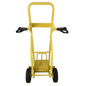 Chariot utilitaire portable pliable et polyvalent en acier, chariot à plateforme 2 en 1, chariot manuel à roulettes - Product Image 6