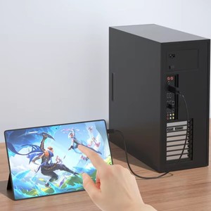 HDMI-เข้ากันได้กับสาย USB C 4K60Hz HDMI เป็นชนิด C Converter สำหรับ xreal <span class=keywords><strong>nreal</strong></span> Air Steam Dock PS5จอมอนิเตอร์แบบพกพา - Product Image 2