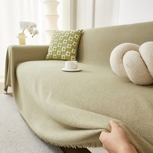 2024 Color sólido nuevo extendido y grueso Anti suciedad lavable poliéster sala de estar <span class=keywords><strong>sofá</strong></span> fundas - Product Image 6