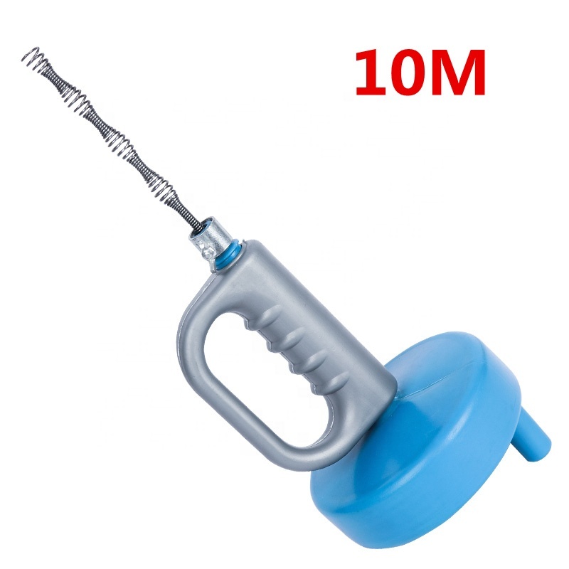10/7/5M Bathroom&Kitchen Sewer Drain Cleaner Pipe Sink Blockage Clog Remover Hand Tool Home Cleaning Tools Suction Dredge Toilet · image 6
