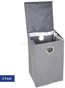 Usine Directement <span class=keywords><strong>Amazon</strong></span> Pliable Stockage <span class=keywords><strong>Sale</strong></span> <span class=keywords><strong>Panier</strong></span> À <span class=keywords><strong>Linge</strong></span> avec Couvercle Magnétique - Product Image 3