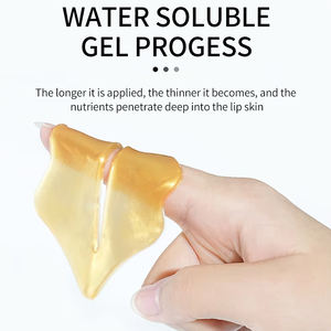 Mascarilla Labial de Hidrogel con Péptidos para el Cuidado de los Labios, Blanqueadora, de Marca Privada, con Aloe Vera, Colágeno y Ácido Hialurónico, 24 Quilates de Oro - Product Image 6