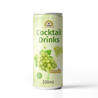 Fournisseur de bière alcoolisée personnalisé 330ml Boissons alcoolisées Eau gazeuse Emballage personnalisable pour les distributeurs mondiaux