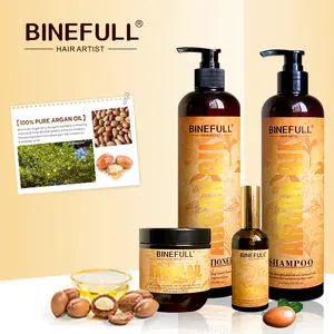 Binefull Private Label Anti Dandruff Itching Shampoo Best Hair Shampoo Unisex Adults Hair Cream Rosemary Hair Care Cream Normal