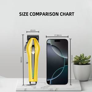 DALING Tondeuse à cheveux professionnelle DL-1921 avec tête réglable USB Rechargeable pour les coiffures <span class=keywords><strong>Pompadour</strong></span> pour hommes pour les salons de coiffure - Product Image 2