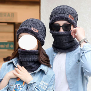 Nuevo gorro de cuello para hombres y mujeres, gorro de montar al aire libre, gorro de cuello de terciopelo grueso cálido - Product Image 3