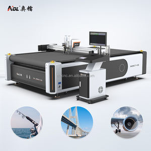 آلة قطع رقمية للأقمشة AOL <span class=keywords><strong>2026</strong></span> بتصميم جديد، آلة قطع بسكين متذبذب للأقمشة المطبوعة وأقمشة دروب ستيتش - Product Image 3