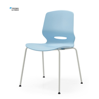 Chaises de conférence de chaise de visiteur de coquille en plastique de pp de fabrication professionnelle